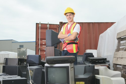 Experienced waste clearance professionals at work